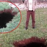 Radeći na farmi na zemlji je ugledao rupu. Kada je spustio sina unutra, doživio je šok života!