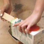 GENIJALAN TRIK: Kada vidite zašto je izlila beton u tetrapak, napravit ćete isto!