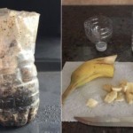 Isjeckao je BANANU i komadiće stavio u flašu za vodu. Razlog je i više nego genijalan!