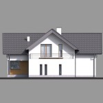 Komforna kuća sa potkrovljem i garažom (1)