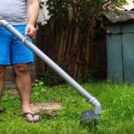 Kako da sami napravite ručnu kosilicu za travu, od starih makaza i usisivača! (VIDEO)