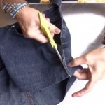 Kada vidite zašto je isjekla stare traperice, odmah ćete isto uraditi (VIDEO)