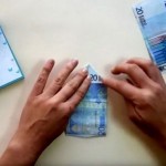 UZELA JE NOVČANICE I SAVILA IH NEKOLIKO PUTA: Ono što je napravila je genijalno (VIDEO)