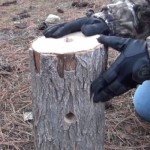 IZBUŠIO JE DVIJE RUPE U PANJU: Oduševiće vas ono što je zatim dobio (VIDEO)