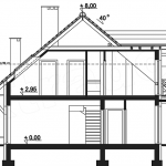 Divna kuća sa potkrovljem i garažom (1)