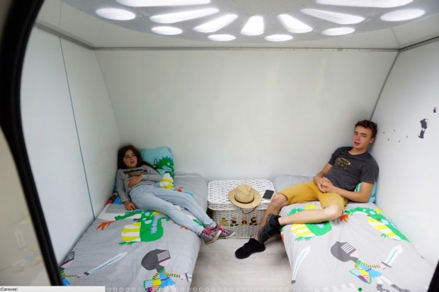 Rotirajući kamper koji se transformiše u mali stan (17)