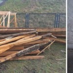 Bračni par je iskoristio stare daske i zahrđali lanac kako bi napravili nešto genijalno za svoju kuću